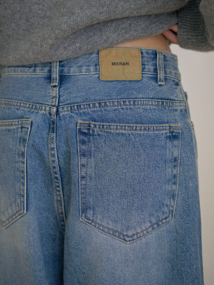 MARAN Tapered Denim Pants - Indigo 商品画像16/21