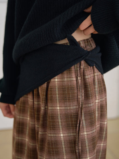 Cashmere Square Scarf - Black 9