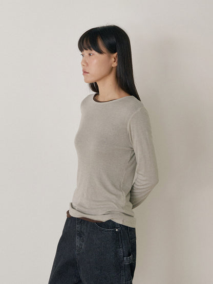Finger Hole Long Sleeve - Green 9