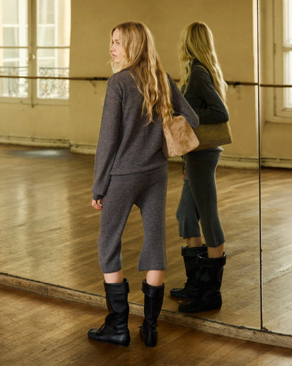Open-neck Knit