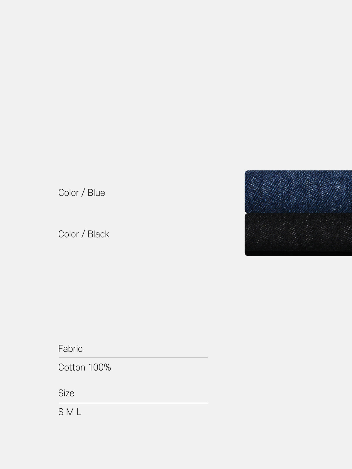 Cutoff Flare Denim - fabric spec