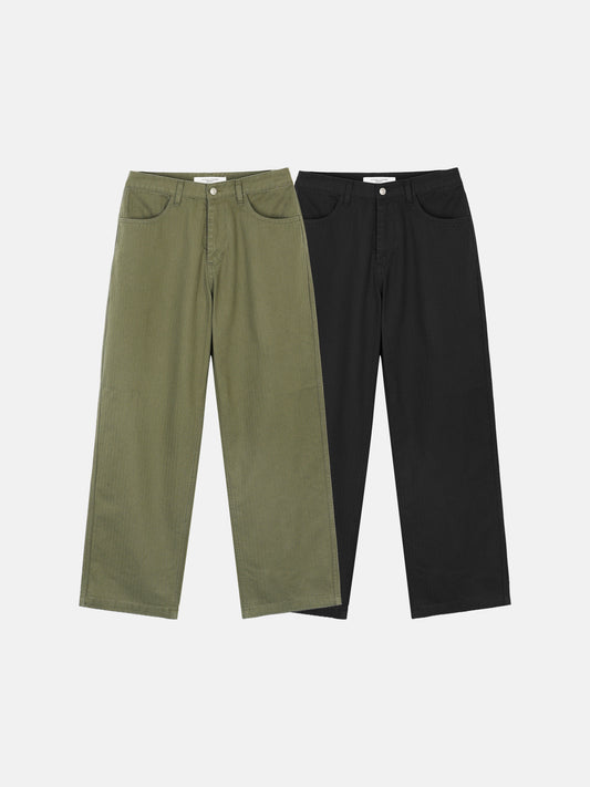 Herringbone Wide Pants - all colors
