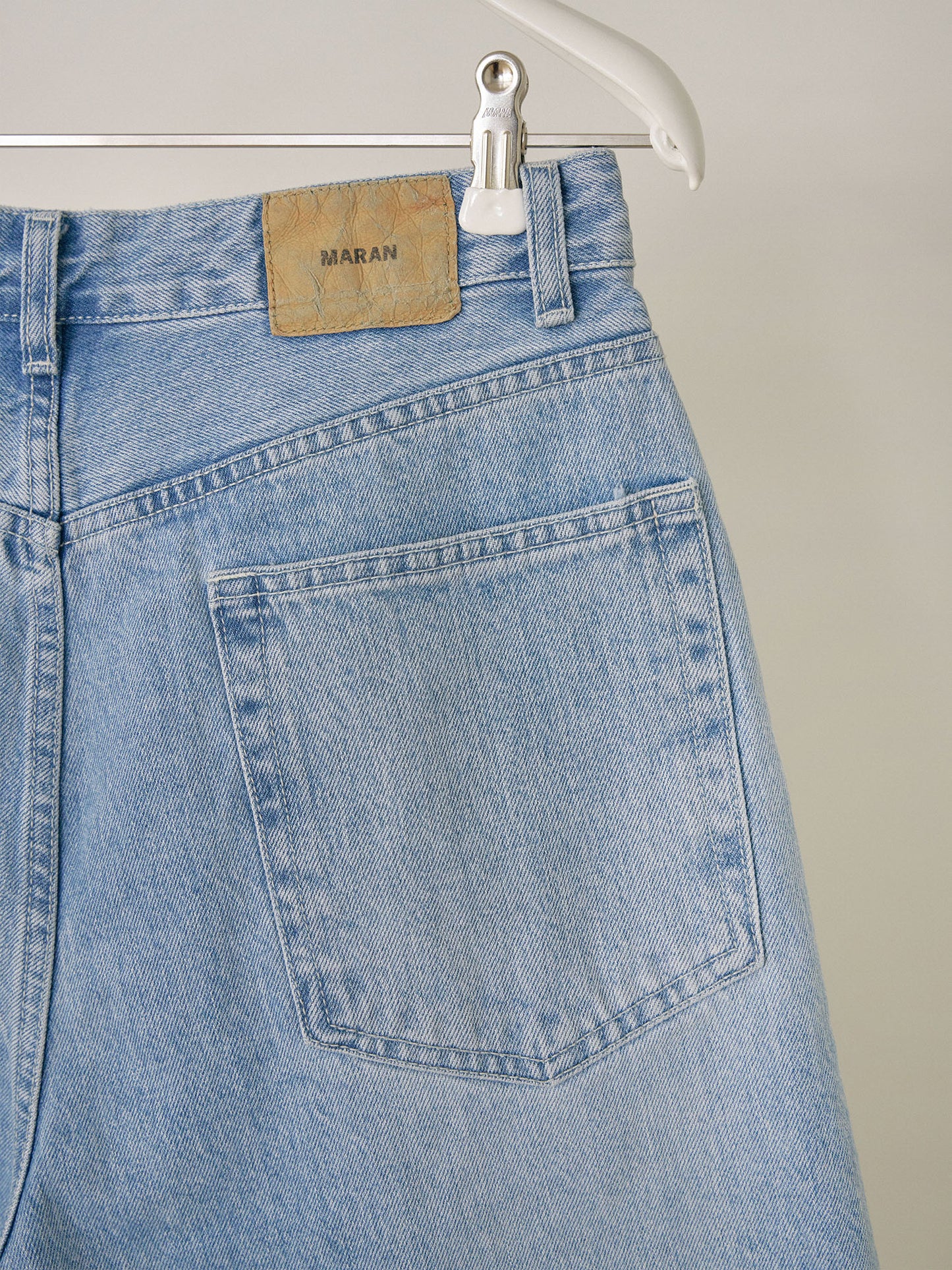 Cone Mills Cutoff Denim Shorts - Indigo