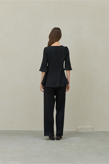 Shirring Flare Blouse