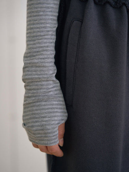 MARAN Rib Stripe Long Sleeve - Gray 商品画像16/21