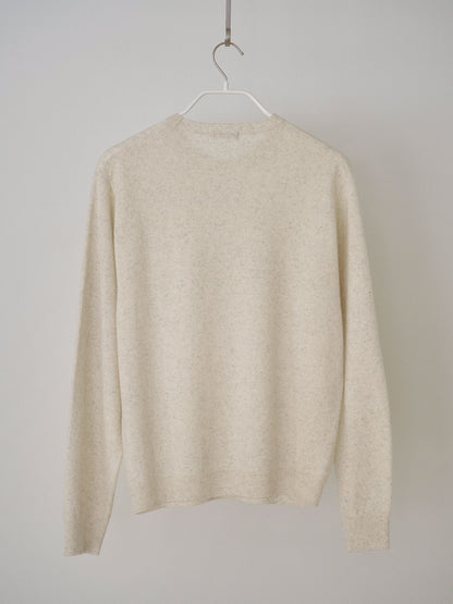 Cashmere Round Pullover - Oatmeal 9