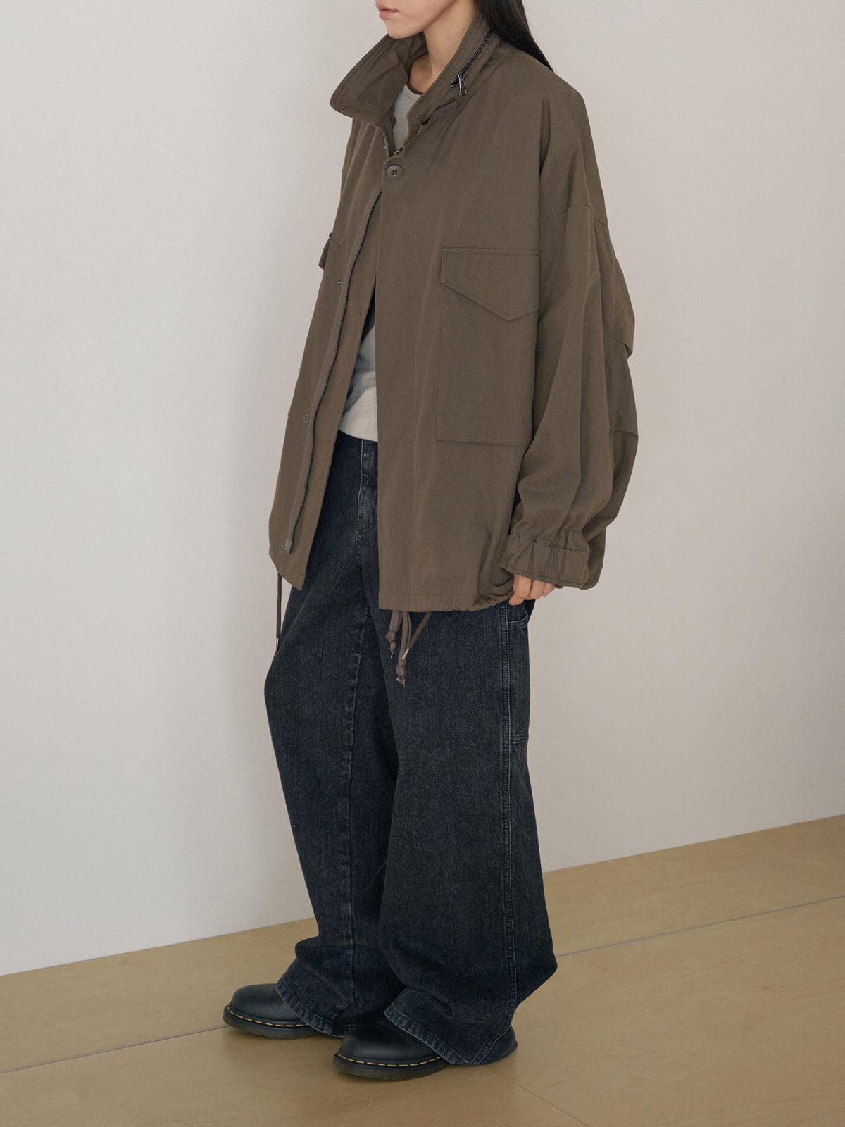 MARAN Corduroy Work Pants - Black 商品画像17/21