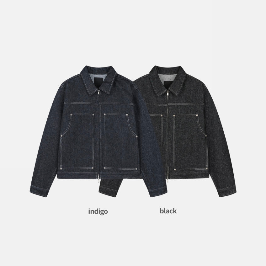 Non-Fade Denim Jacket colorguide