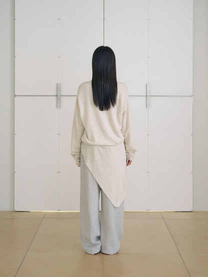 MARAN Triangle Scarf - Oatmeal 商品画像20/21