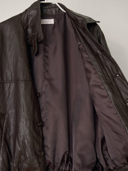 MARAN Soft Leather Blouson - Brown 商品画像20/21