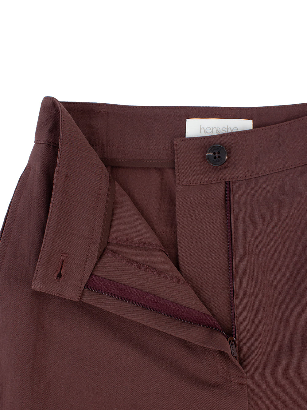 Barrel Cotton Pants