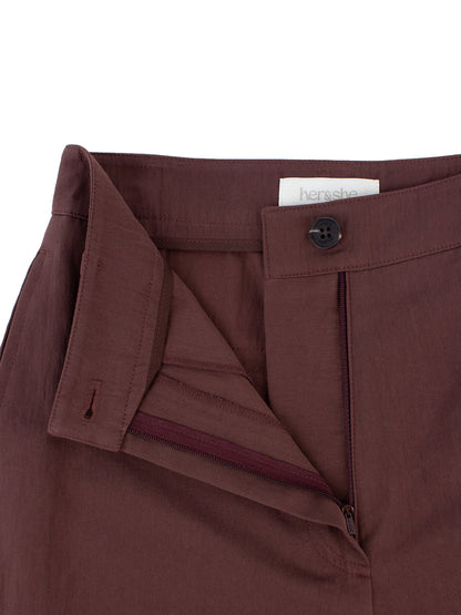 Barrel Cotton Pants