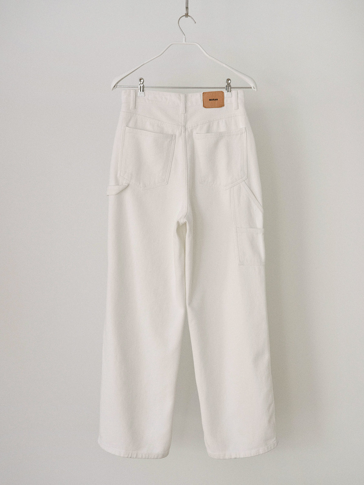 MARAN Cotton Twill Fatigue Pants - Ivory 商品画像13/21