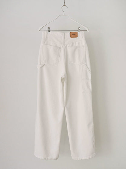 MARAN Cotton Twill Fatigue Pants - Ivory 商品画像13/21