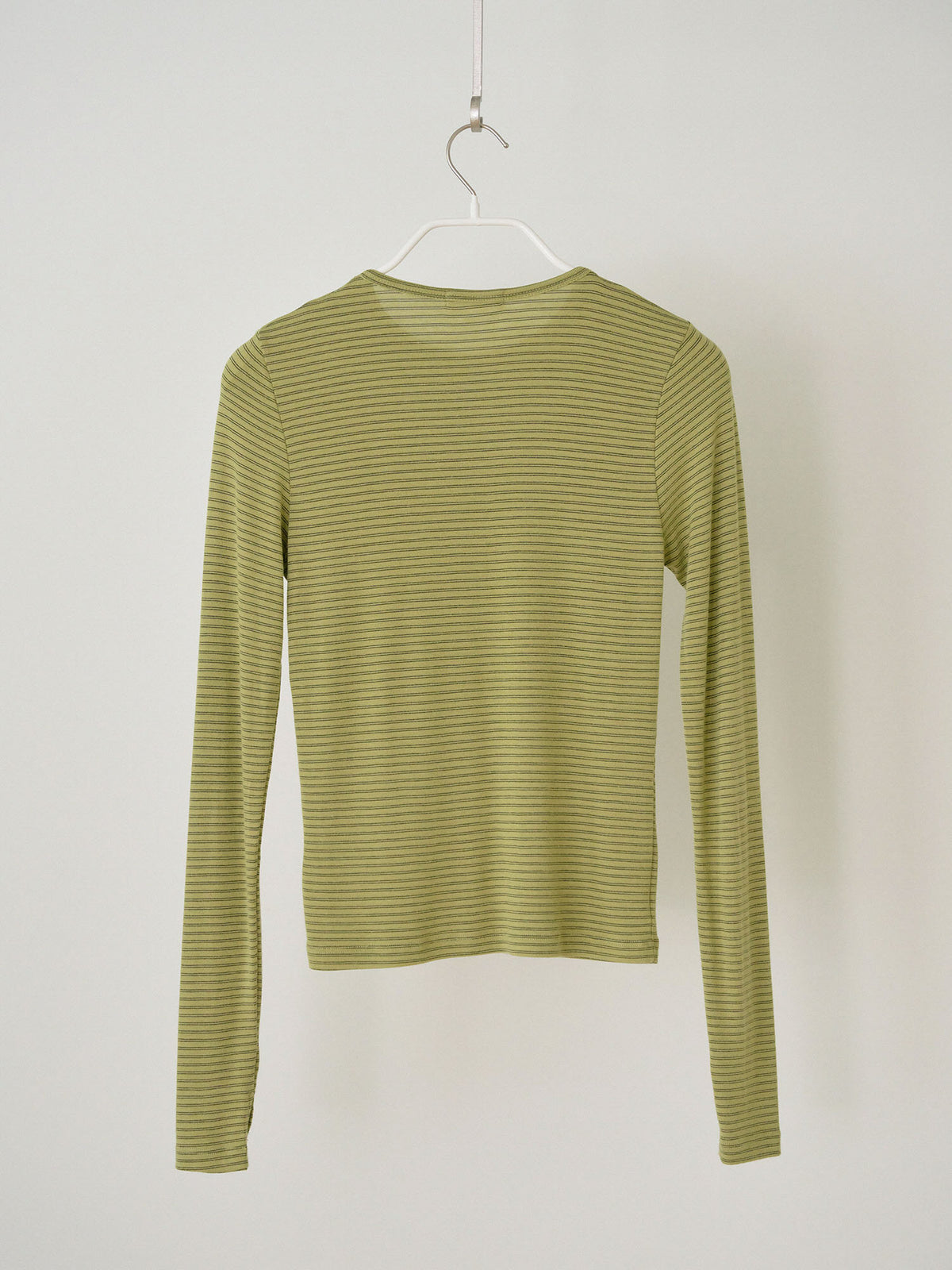 MARAN Rib Stripe Long Sleeve - Olive 商品画像19/19