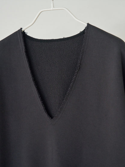 MARAN Raw Edge Sweatshirt - Charcoal 商品画像17/19
