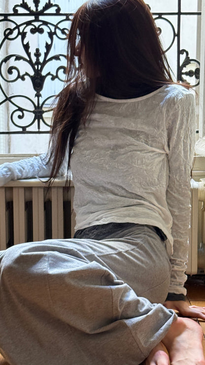 Cotton Maxi-Skirt