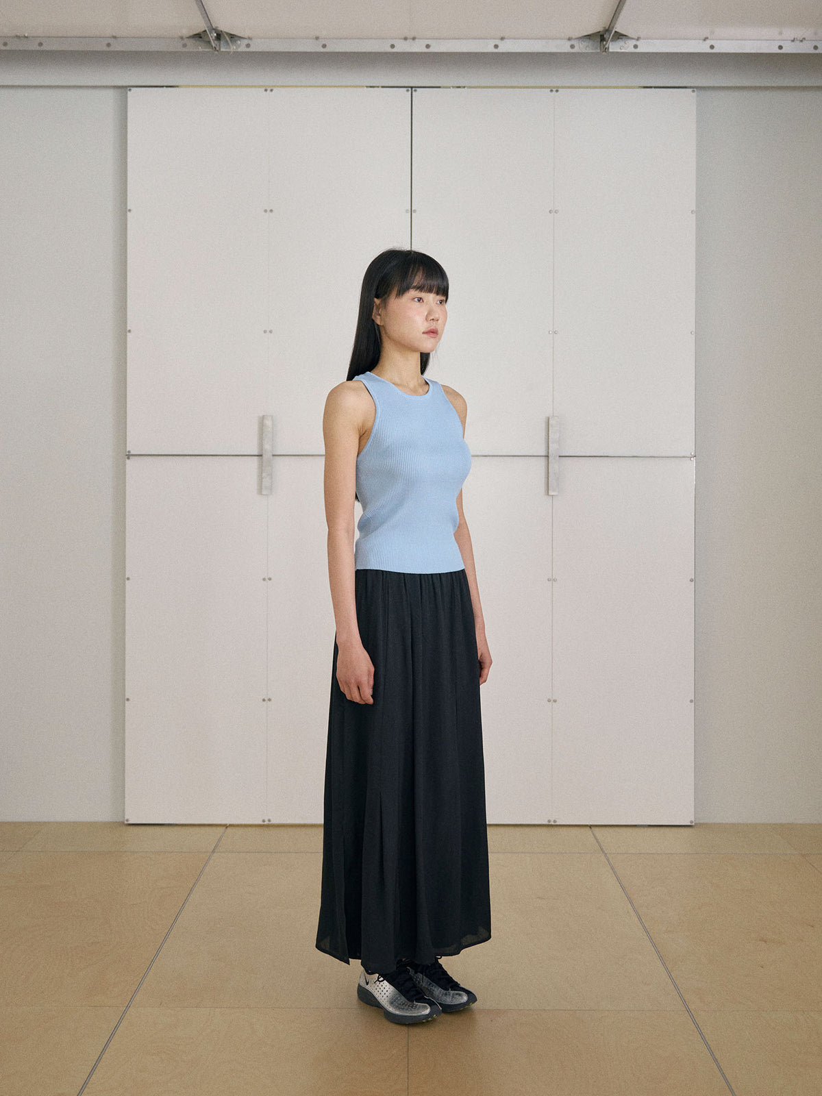 MARAN Layered Wrap Pants - Black 商品画像15/21