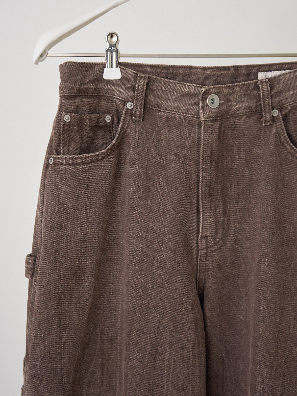 MARAN Brown Crack Work Pants - Brown 商品画像19/21