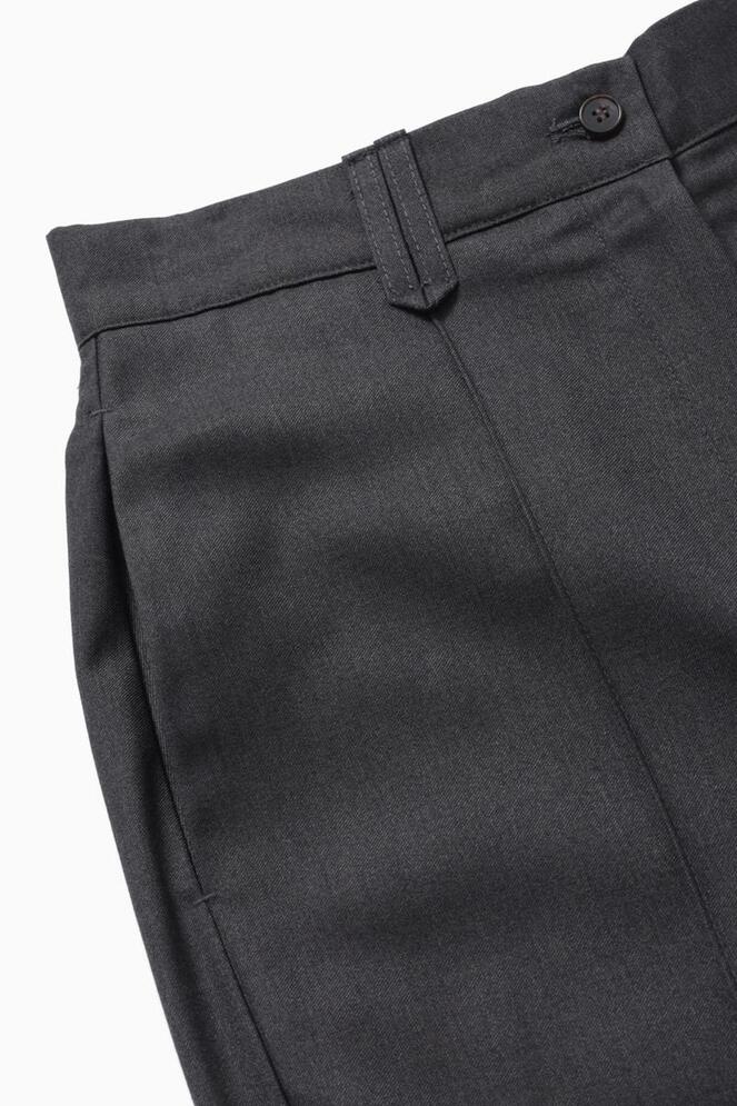 【Love You So Much】Pintuck Wool-blend Trousers