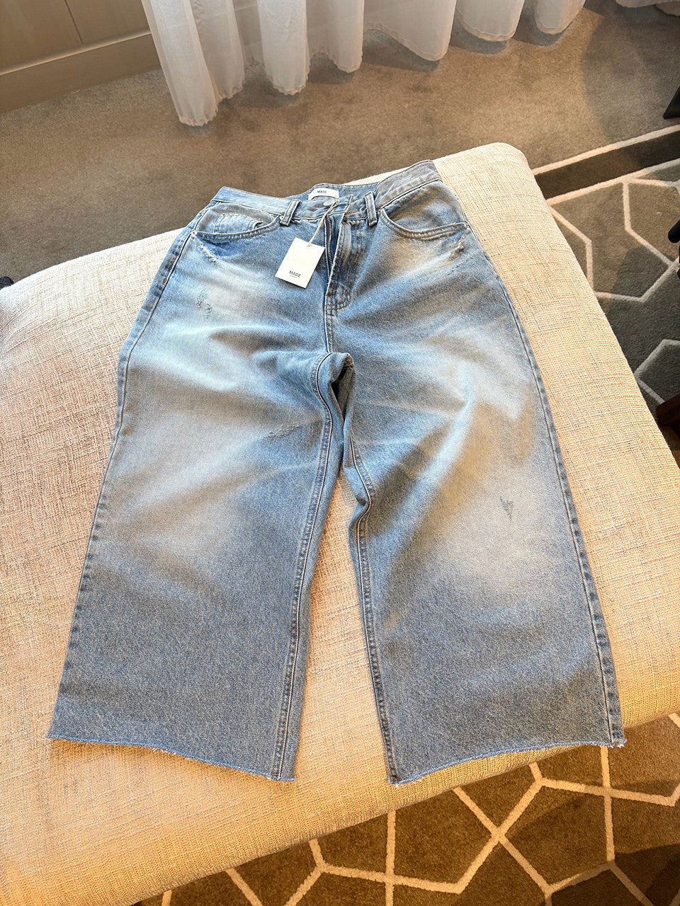 【A MA:DE】Sage denim pants