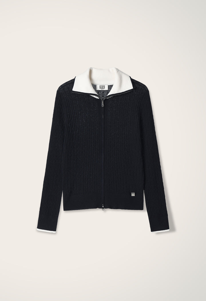 【RENEJ 26SS】Garen Zip Collar Cardigan (2colors)