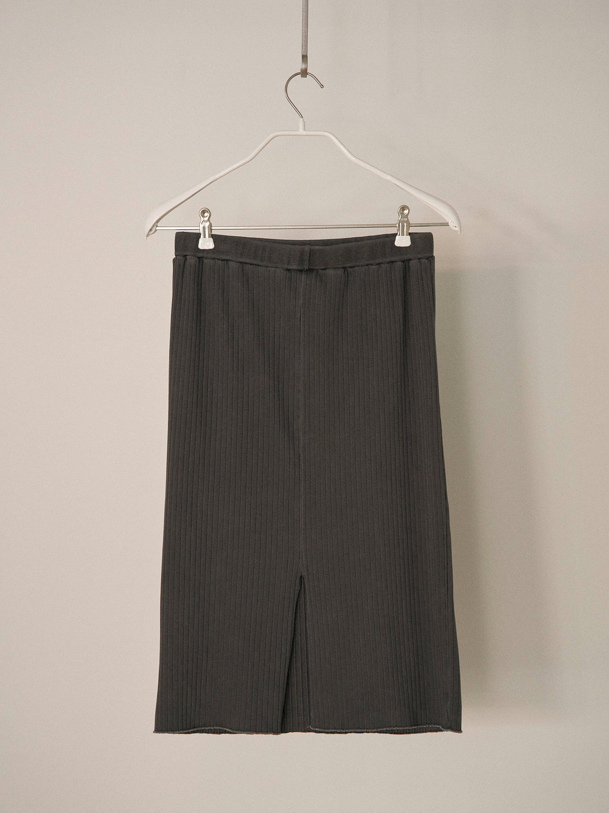 MARAN Pigment Rib Skirt - Charcoal 商品画像19/19