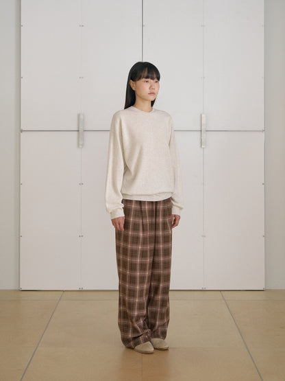 MARAN Cashmere Round Pullover - Oatmeal 商品画像21/21