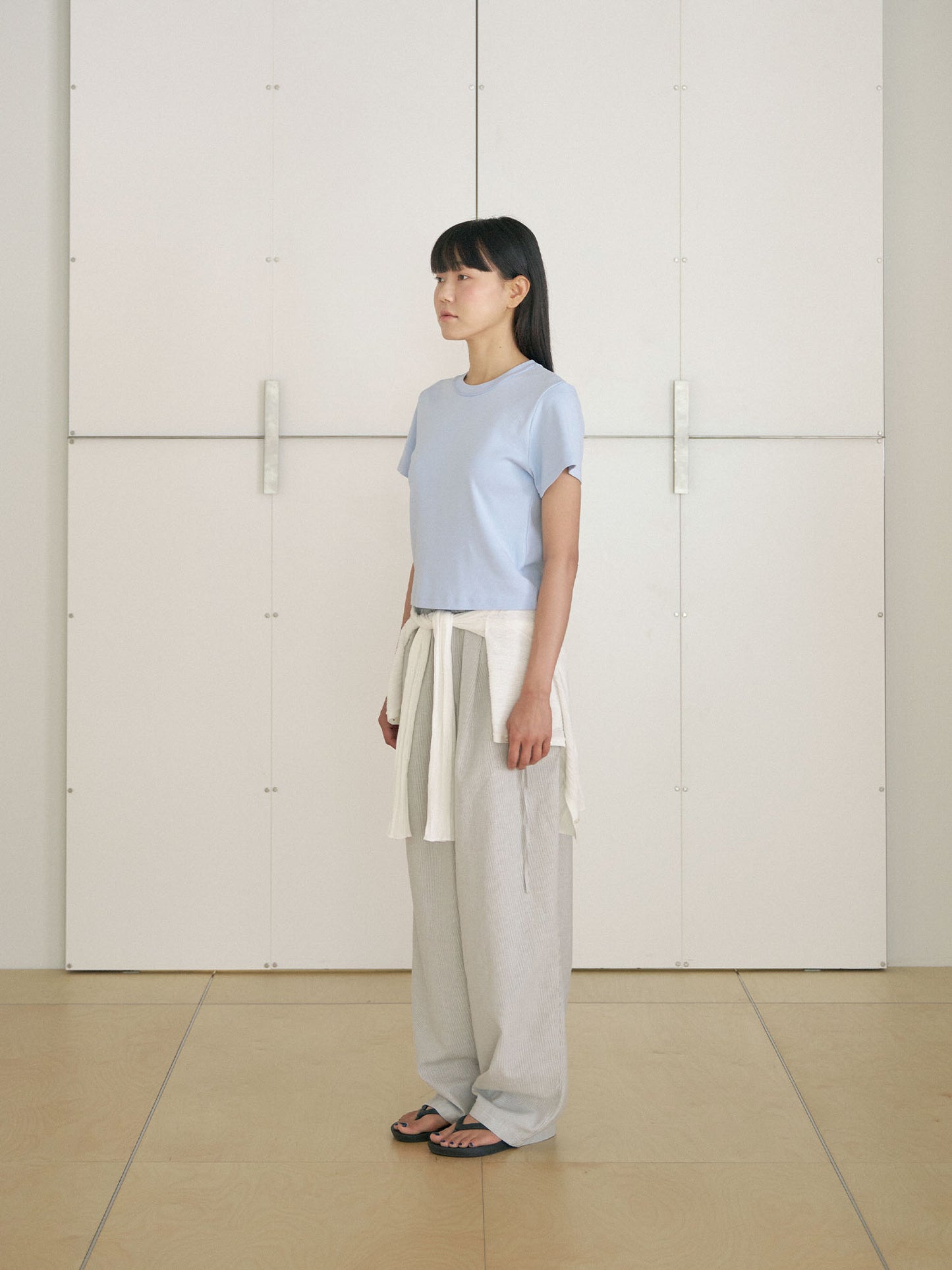 Soft Rib Short Sleeve - Blue