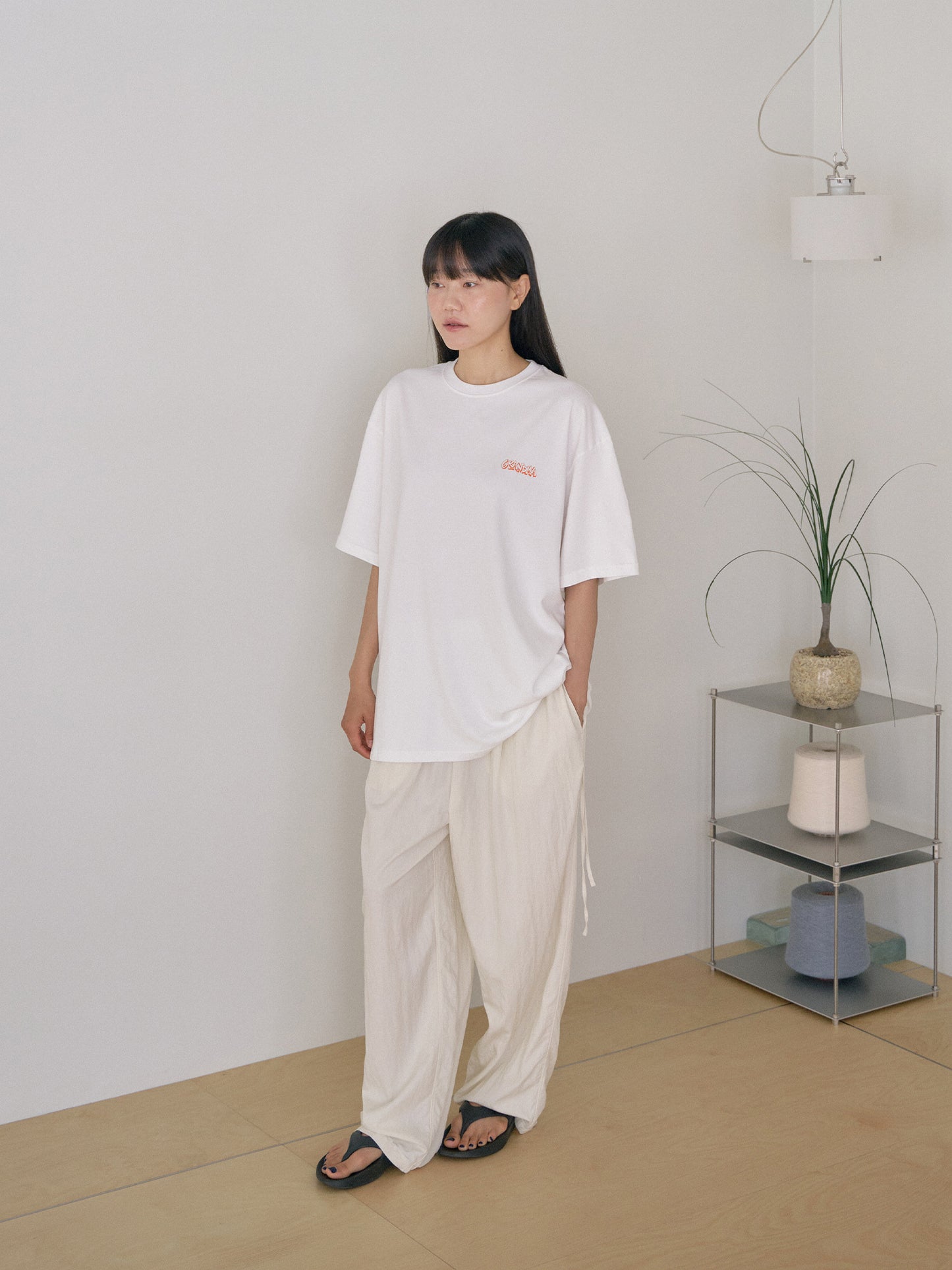 Granma Printing Short Sleeve - Ivory