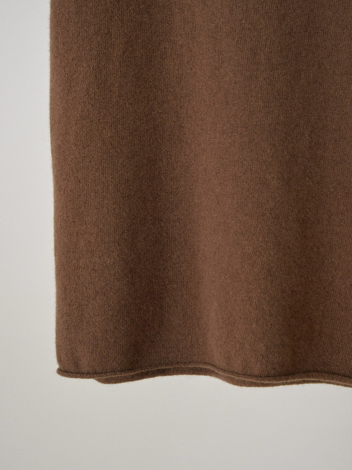 MARAN Cutoff Short Sleeve Pullover - Brown 商品画像20/21