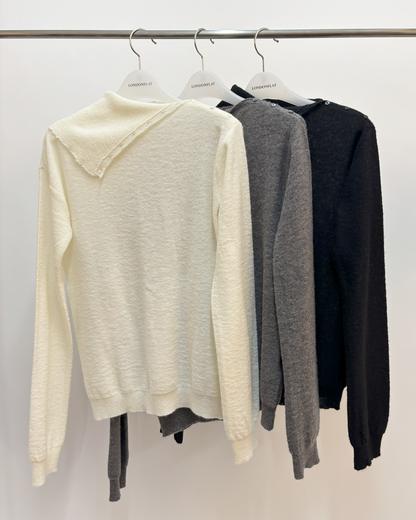 Open-neck Knit