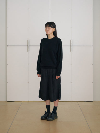MARAN Cashmere Round Pullover - Black 商品画像13/19