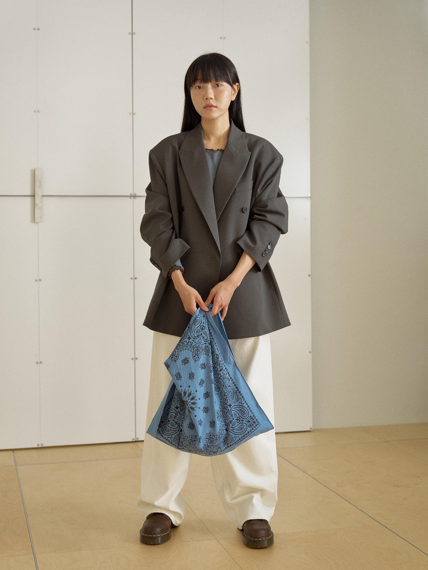 Pigment Square Bag - Blue