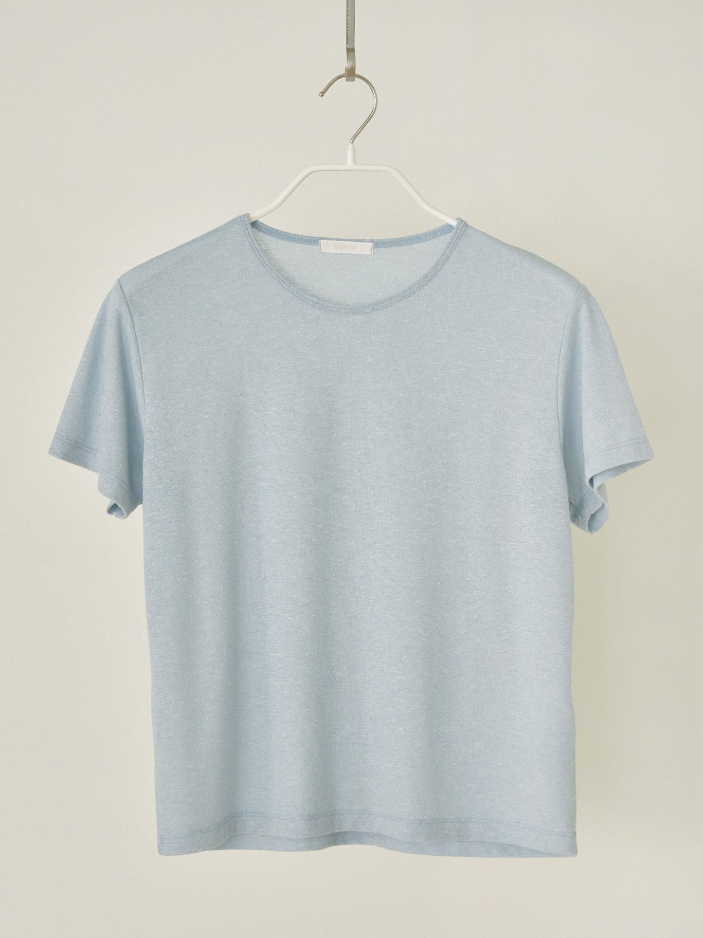 Linen Basic Short Sleeve - Blue
