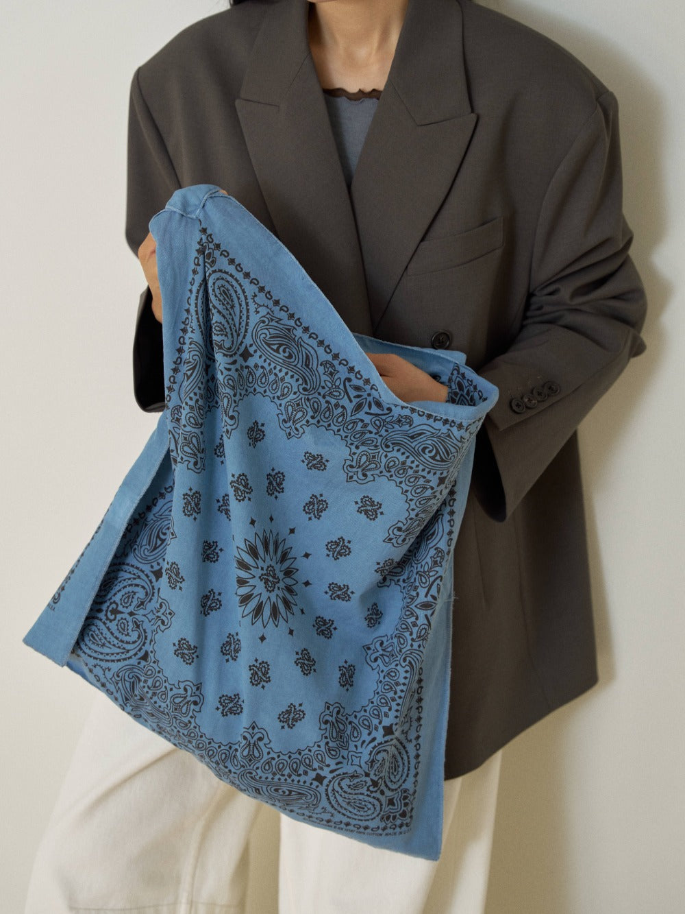 Pigment Square Bag - Blue