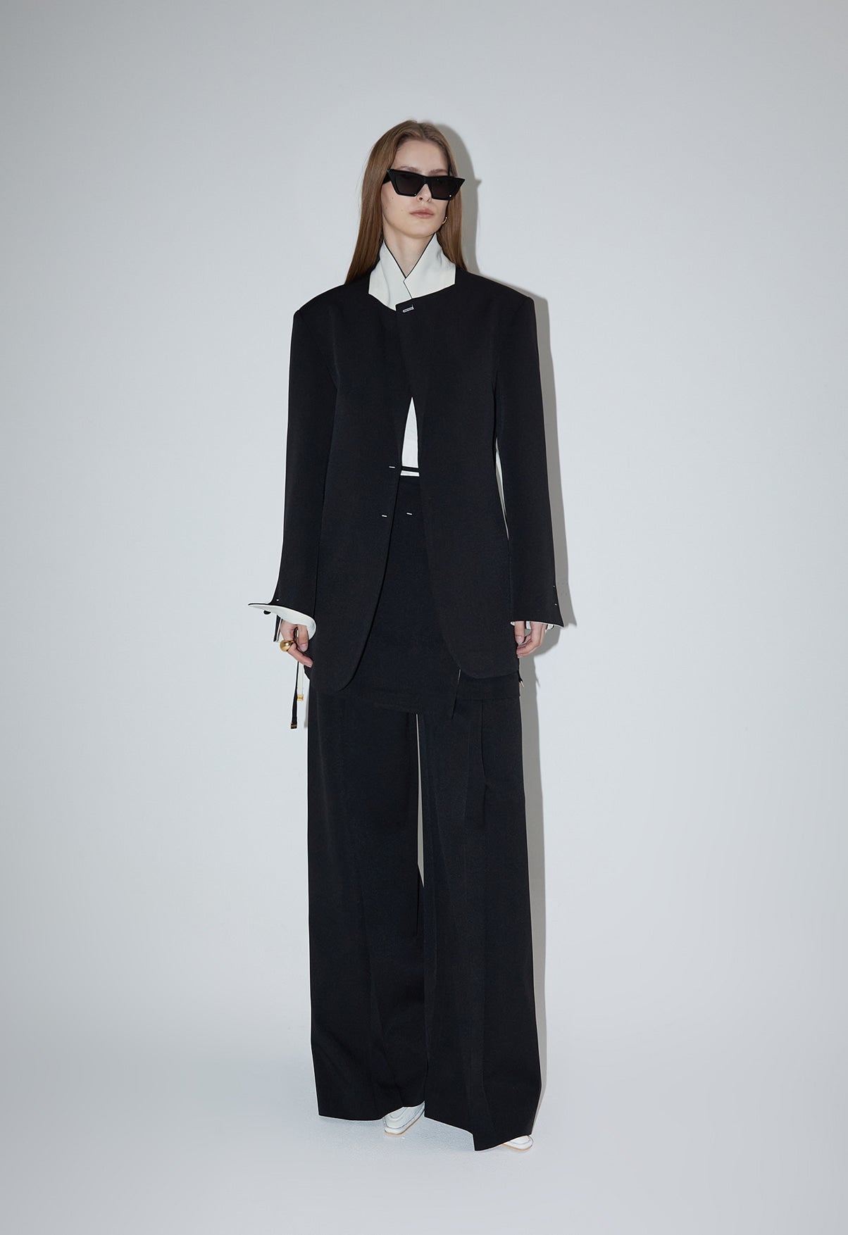 [RENEJ 2025SS] Us Square Tweed Jacket 