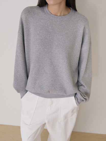Ray Round Pullover - Gray 2