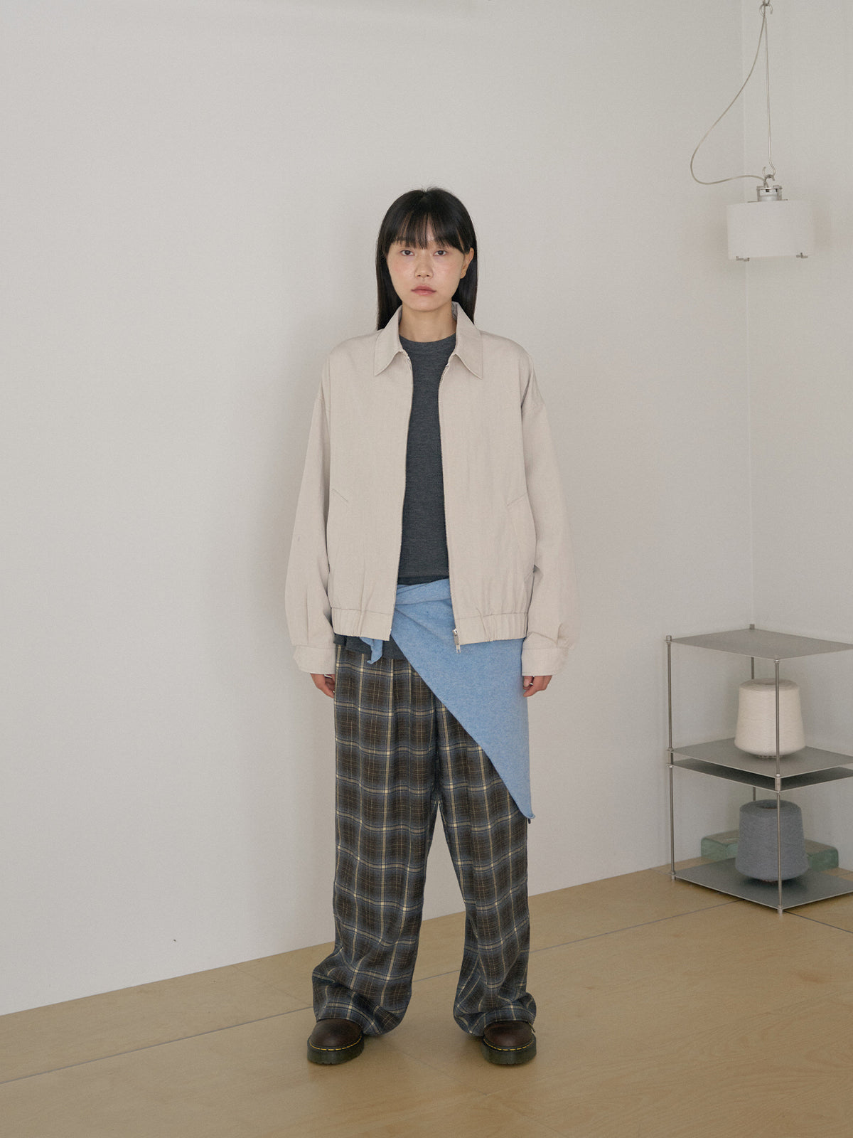 Triangle Scarf - Blue 11
