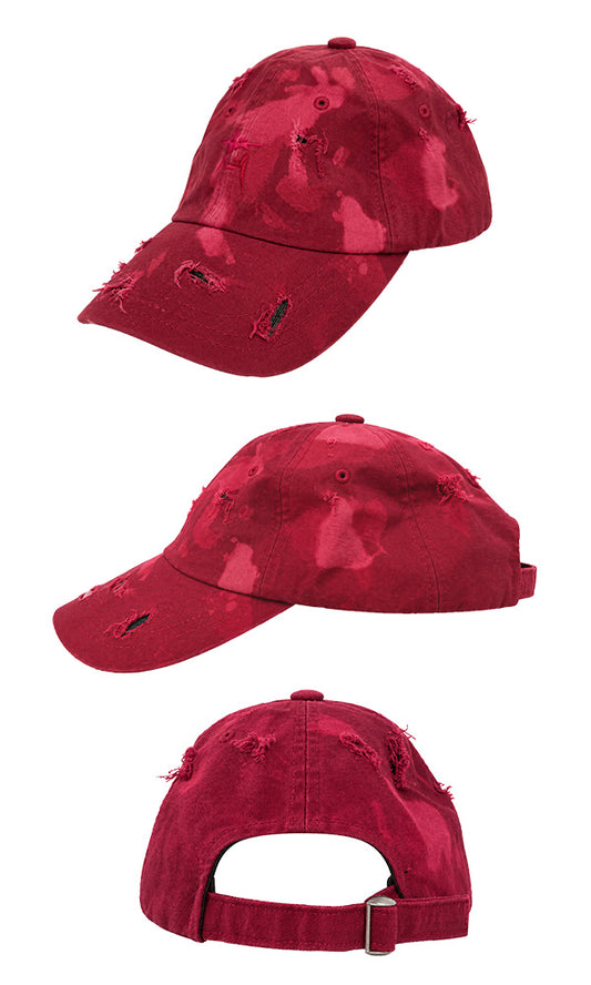 【Reculer レキュリー】Signature logo ball cap Red