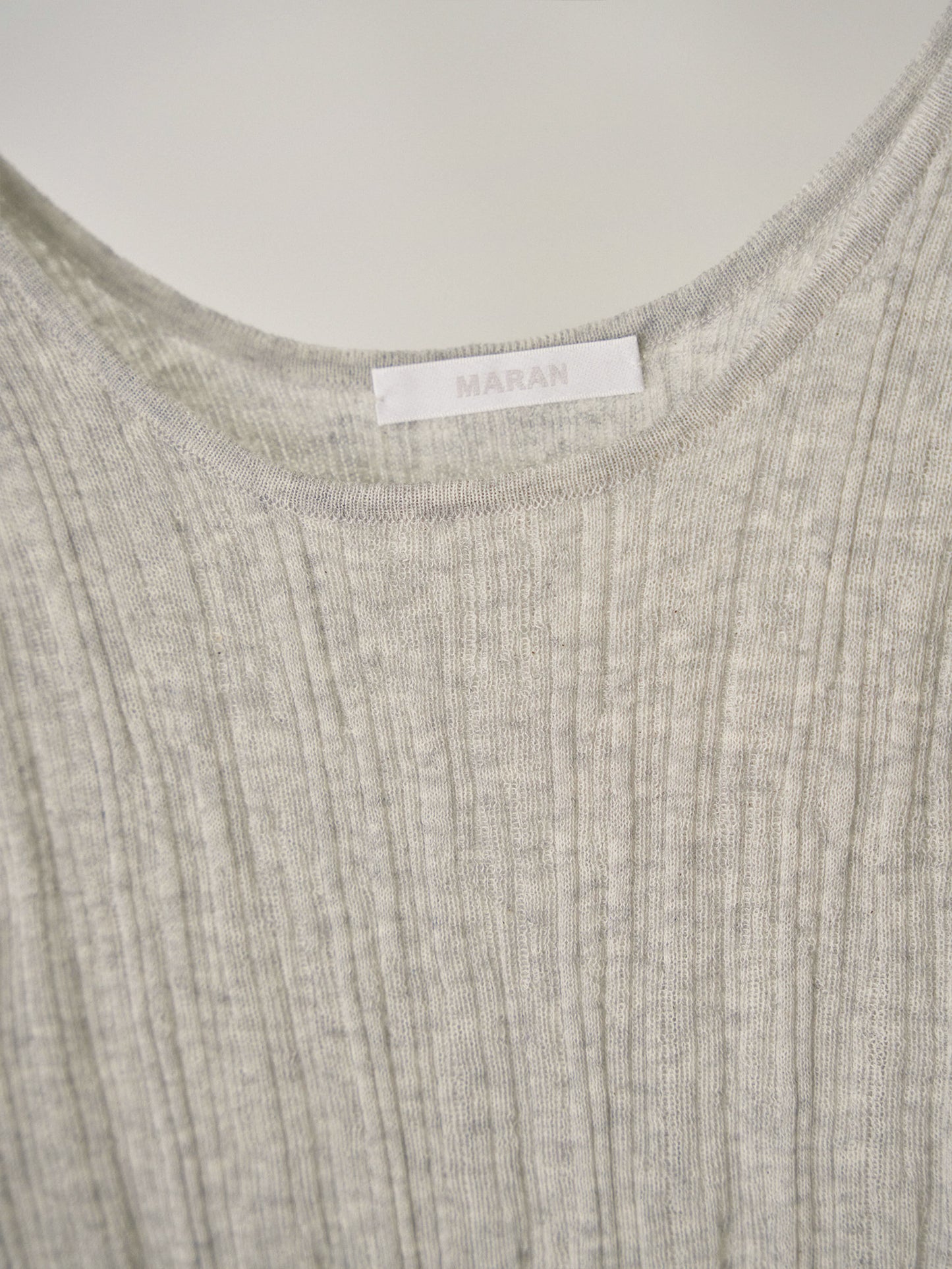 Multi Rib Sleeveless - Gray