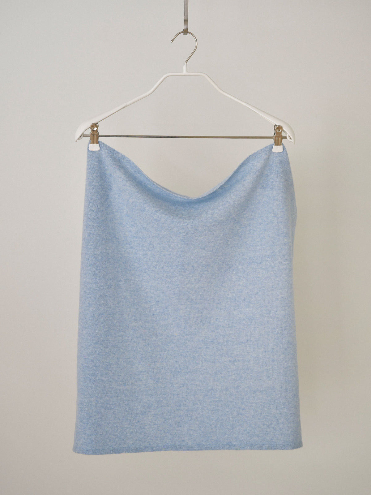 Cashmere Square Scarf - Blue 6