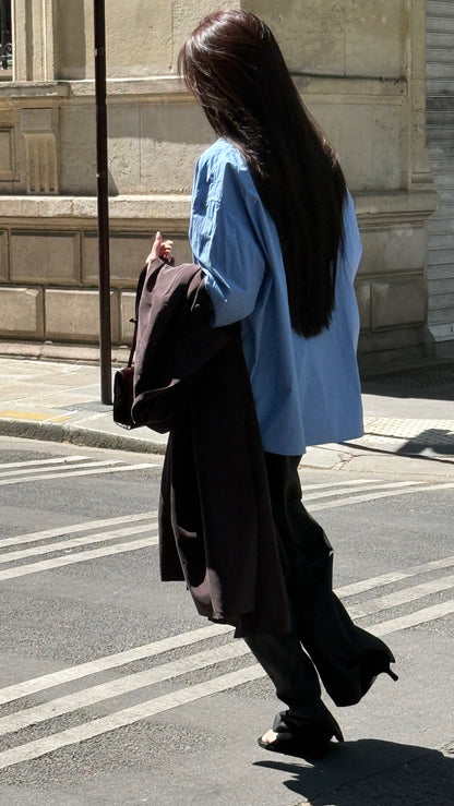 Deep V-neck Shirt