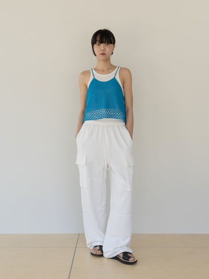 【MARAN】Block Sleeveless-BLUE