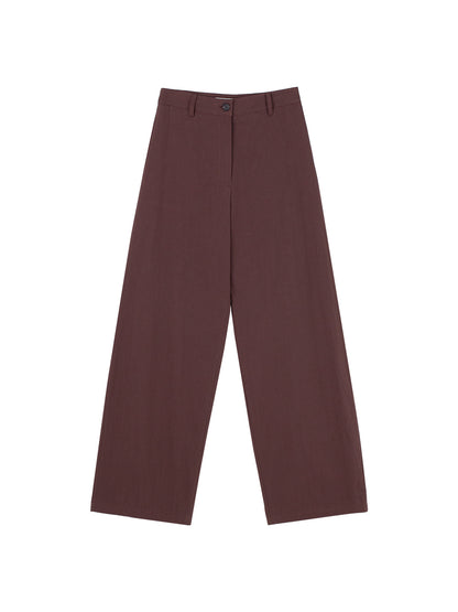 Barrel Cotton Pants