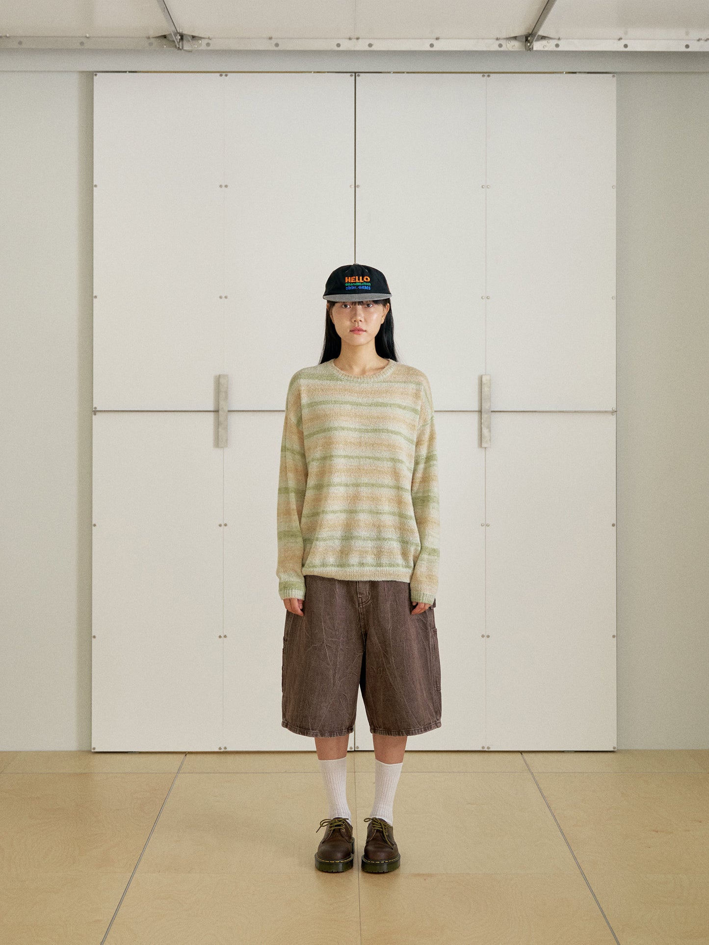 Grand Maison Washed Ball Cap - Black