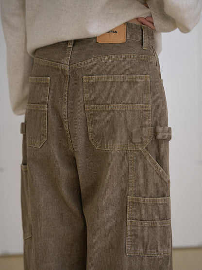 MARAN Corduroy Work Pants - Beige 商品画像13/21