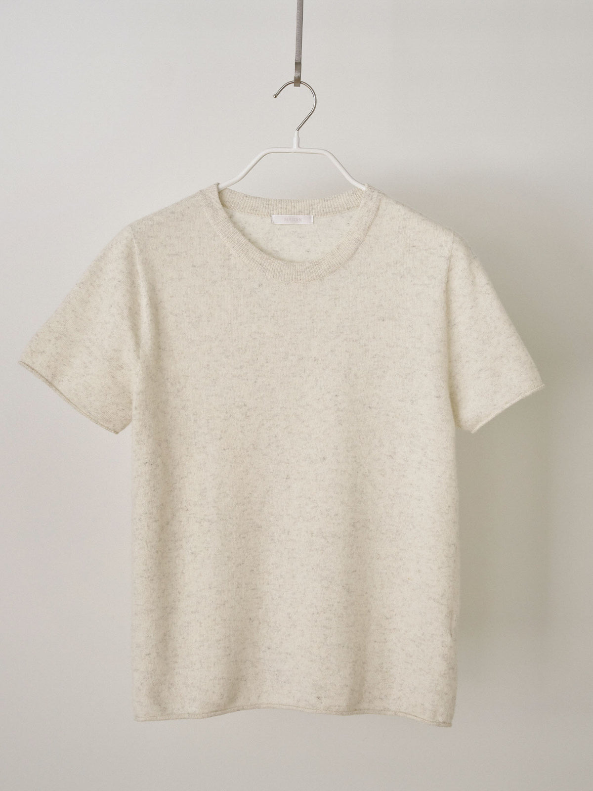 Cutoff Short Sleeve Pullover - Oatmeal 6