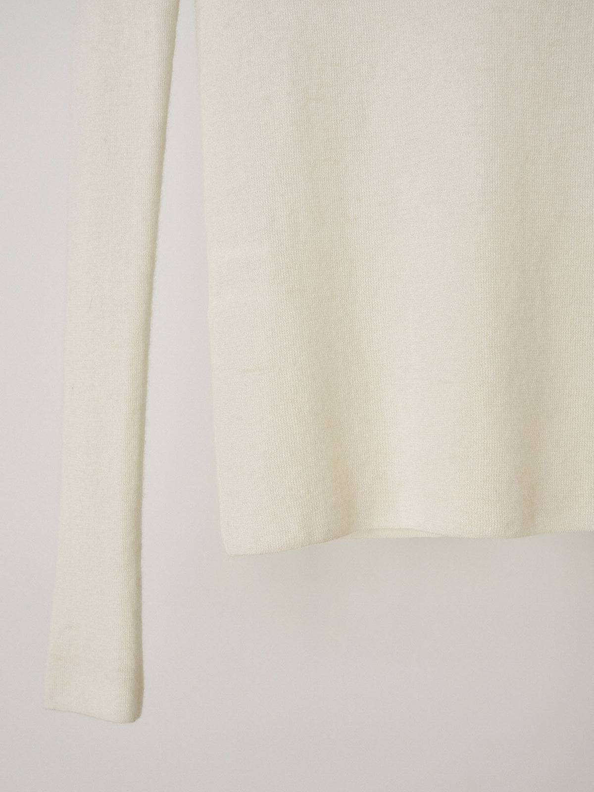MARAN Alpaca Button Cardigan - Ivory 商品画像20/21