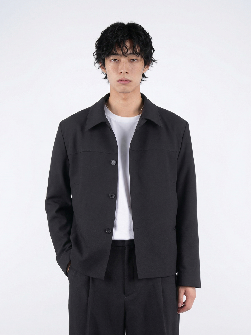 Line Trucker Jacket